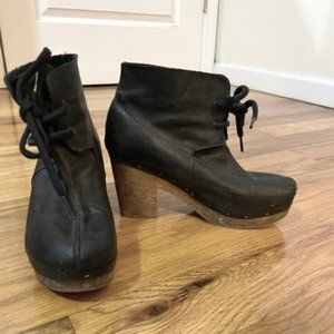 Free People Platform Booties